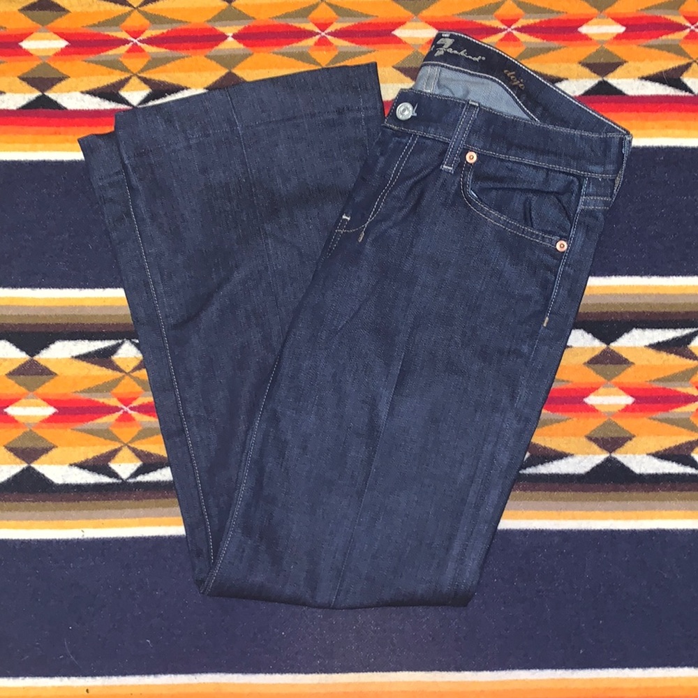 7 For All Mankind Dojo Wide Leg Jeans